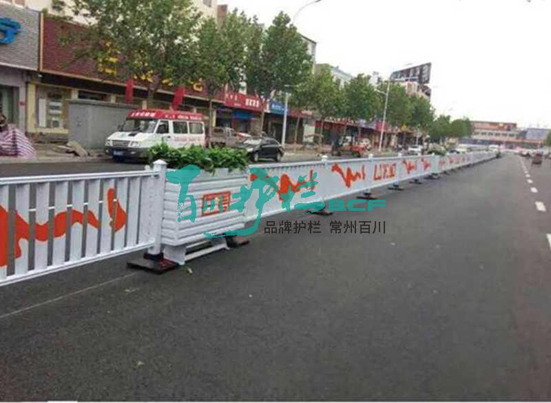 河南蘭考花箱護欄工程